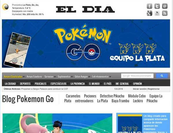 El furor, con blog propio