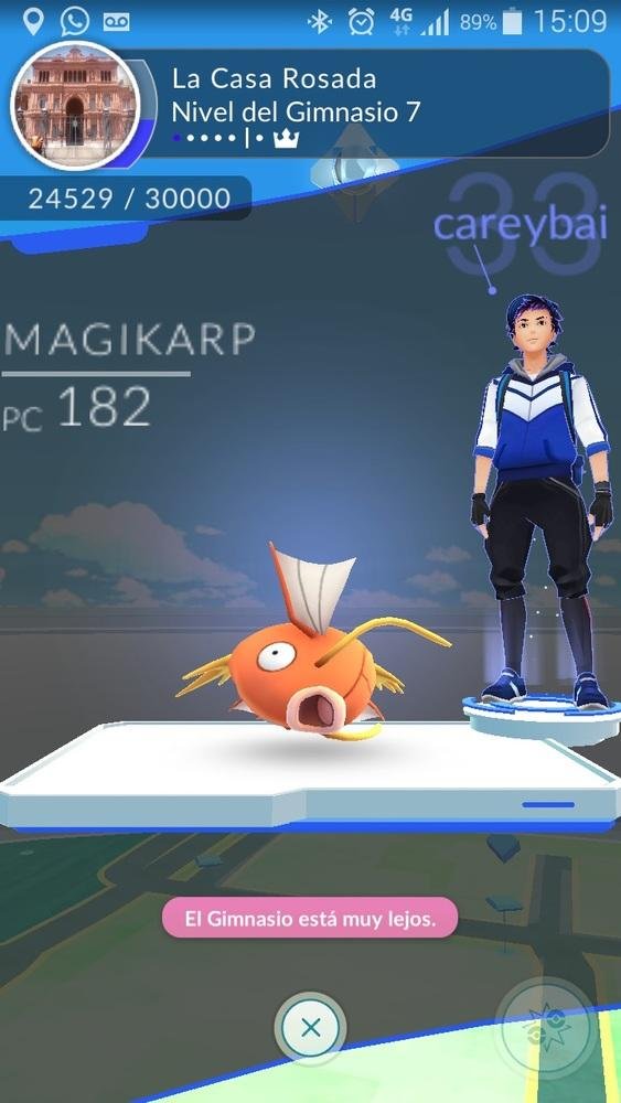 Un entrenador Pokémon y una broma en la Casa Rosada