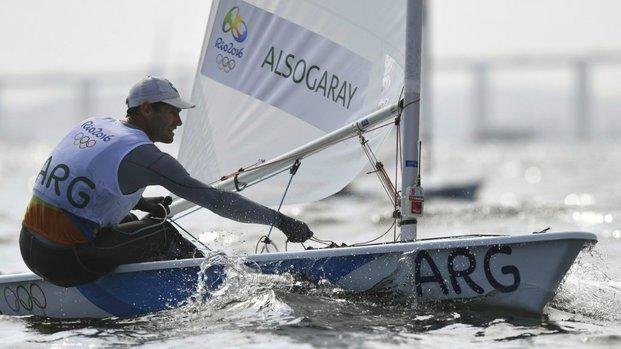 Un argentino marcha segundo en Vela