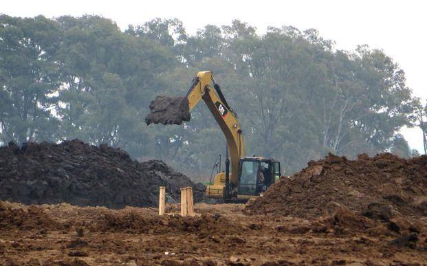 Apuran la obra de la nueva planta de basura