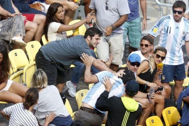 Argentinos vs. brasileños y un fanatismo que se torna violento