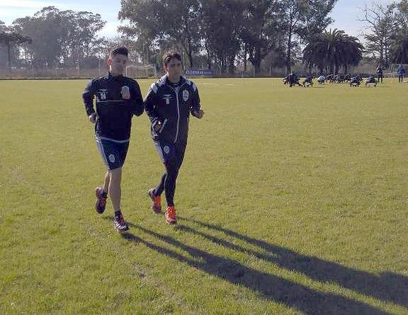 Váldez Chamorro y Gorga se sumaron a los trabajos con pelota