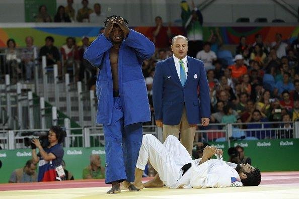 Primera victoria de un atleta refugiado en Judo