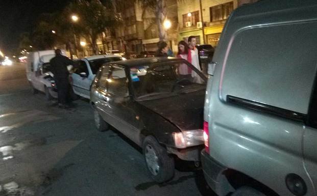 Cuádruple choque con al menos tres heridos en 7 y 514