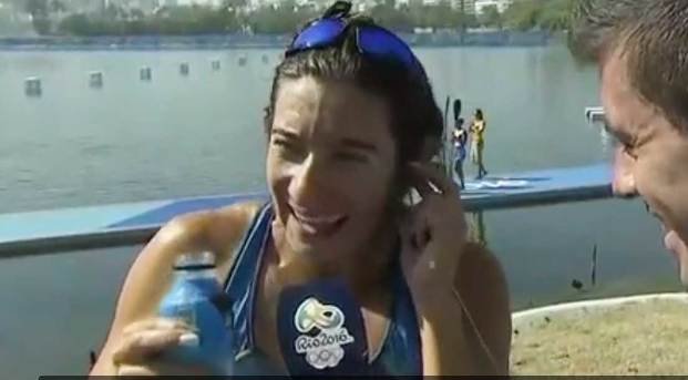 Ameghino, "muy emocionada" tras alcanzar
semifinales en canotaje