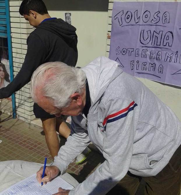 Avanzan con las firmas vecinales por el soterramiento en 1 y 32