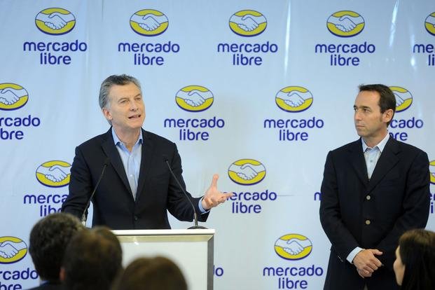 Macri anunció inversión de $1.500 millones de Mercado Libre