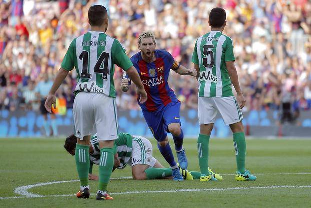 Messi marcó por duplicado y Barcelona fue un festival