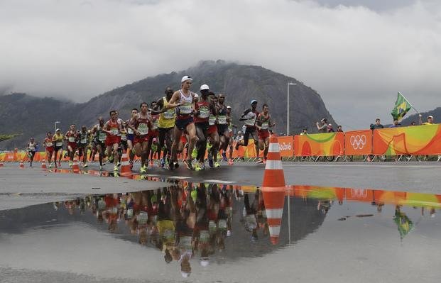 El argentino Mastromarino clasificó 
53º en maratón masculino