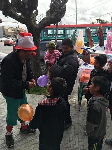 Día del Niño callejero en Lisandro Olmos