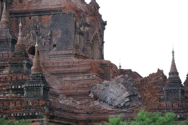 Un terremoto también hizo temblar a la ex Birmania