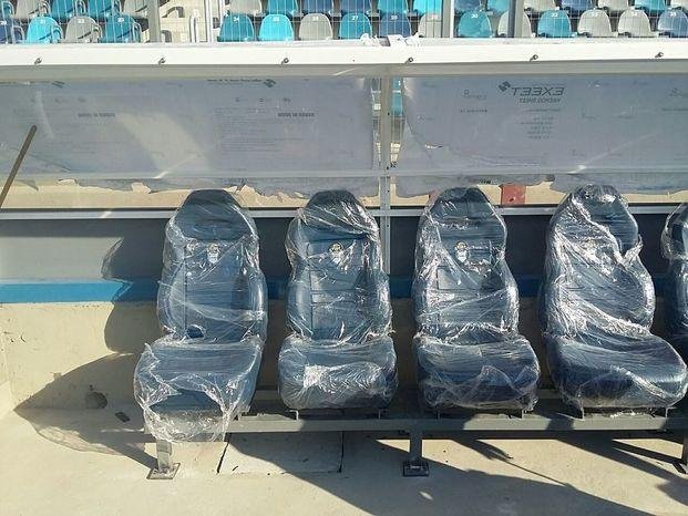 Los nuevos bancos de suplentes están listos