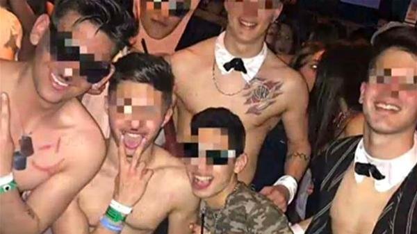 Alumnos de colegio alemán fueron a una fiesta con símbolos nazis
