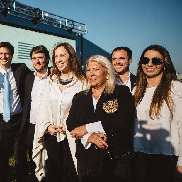 Vidal y Carrió, juntas en un acto en Pilar