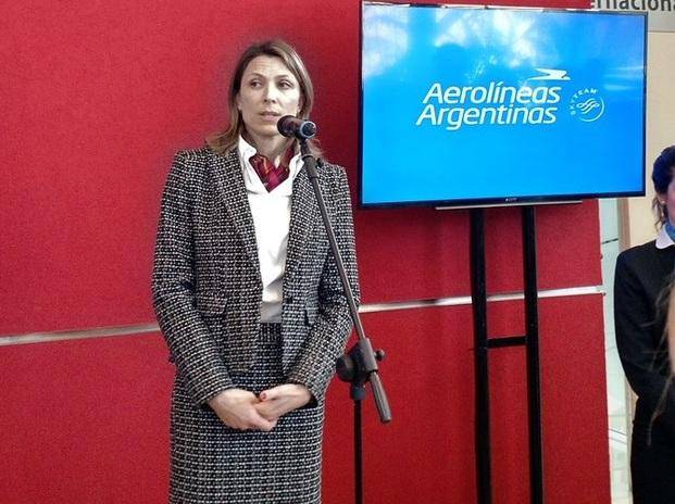 Costantini pidió a pilotos de Aerolíneas que "salven" la ruta a Roma