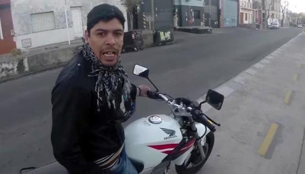 Irá a juicio oral Gastón Aguirre, el "motochorro" de La Boca que quedó grabado