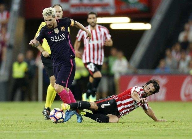 Barcelona venció al Bilbao en el partido 350 de Messi en la Liga