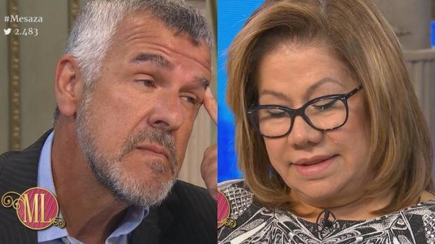 Fuerte cruce de Graciela Camaño y Dady Brieva en lo de Mirtha