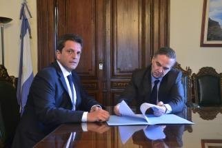 Massa y Pichetto se reunieron en el Senado