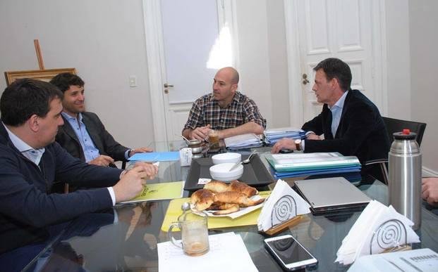 Molina recibió a funcionarios del Ministerio del Interior de la Nación