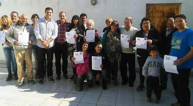 Se otorgaron certificados a feriantes históricos de la ciudad