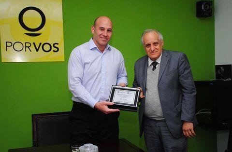 Martiniano junto al doctor Fragomeno