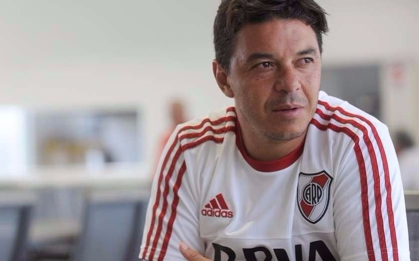 Marcelo Gallardo con algunas críticas para Sampaoli