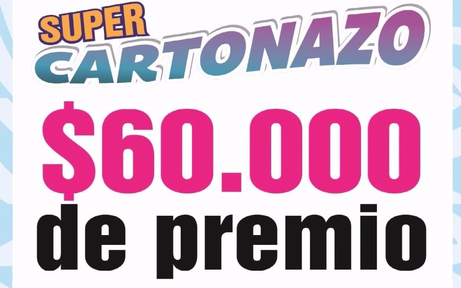 El Cartonazo quedó vacante: ahora, un pozo de $60 mil está en juego