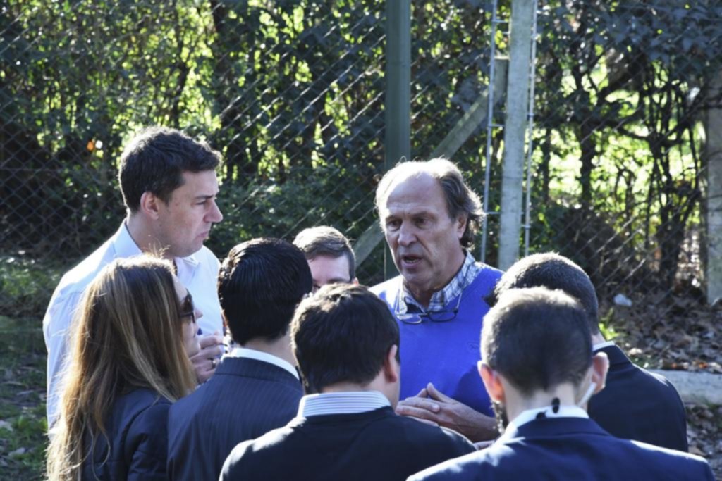 La escena del hallazgo pertenece a la UNLP y se siembran pasturas