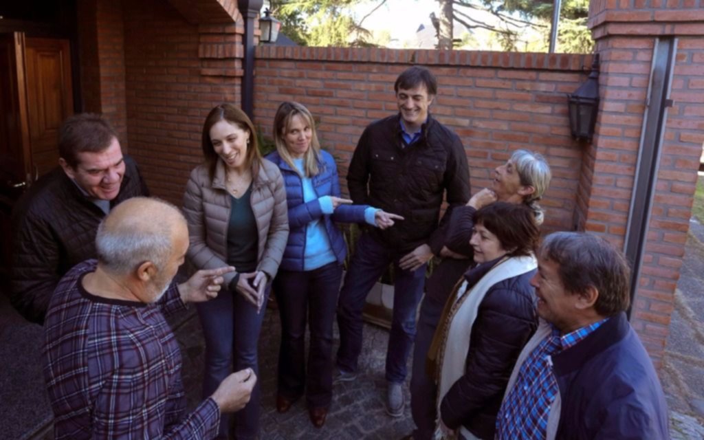 A una semana de las PASO, Cambiemos realizó una nueva jornada de timbreo 