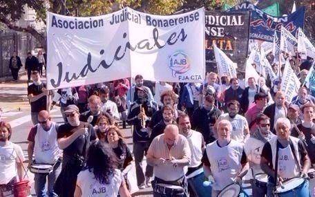 Los judiciales bonaerenses paran por 48 horas desde el martes