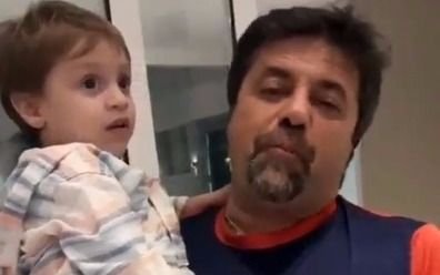 ¿Qué vende papá?, le preguntó Caruso a su hijo y el nene dio una rápida respuesta