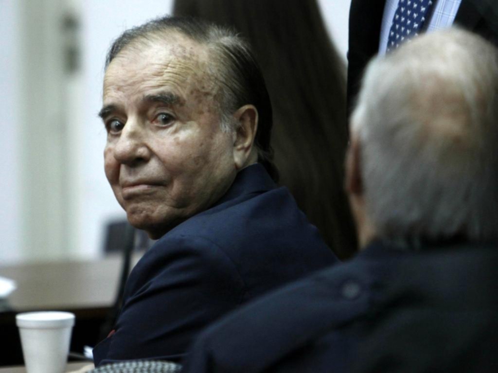 Resuelven que Carlos Menem no podrá participar de las PASO