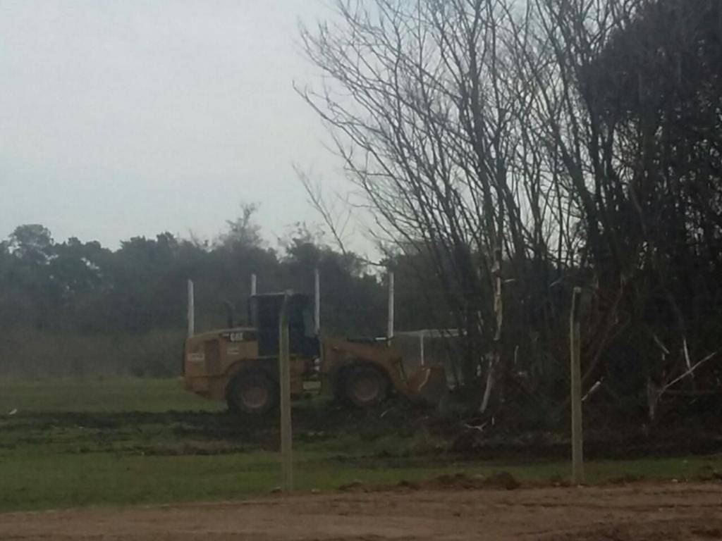 Ya hay movimientos de tierras