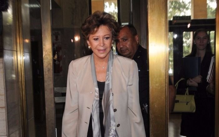 María Julia Alsogaray fue internada de urgencia por una hemorragia 