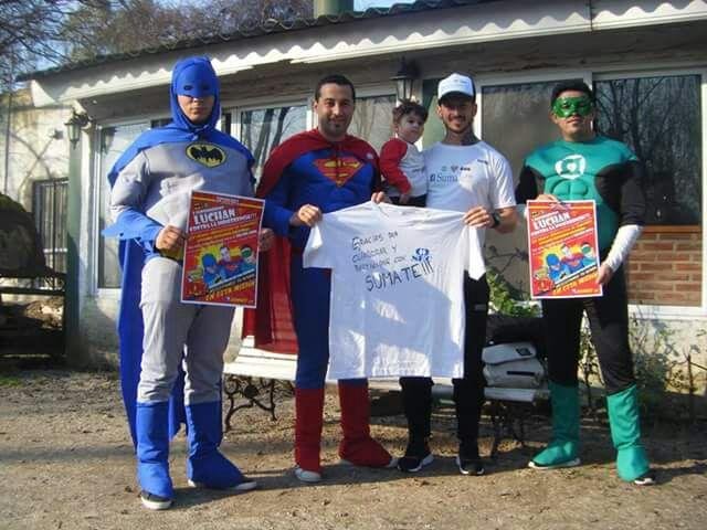 Los superhéroes se ponen de moda para ayudar a quienes más lo necesitan
