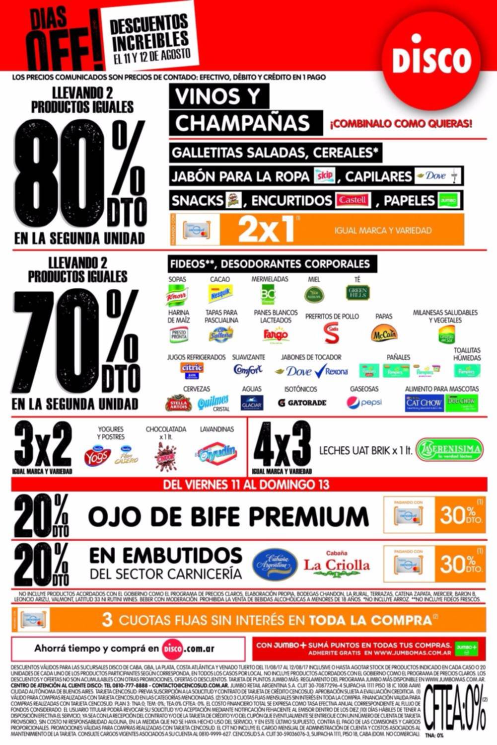 Disco te espera con descuentos increíbles