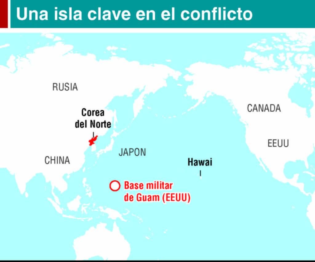 Trump presiona a Norcorea y no descarta un ataque preventivo