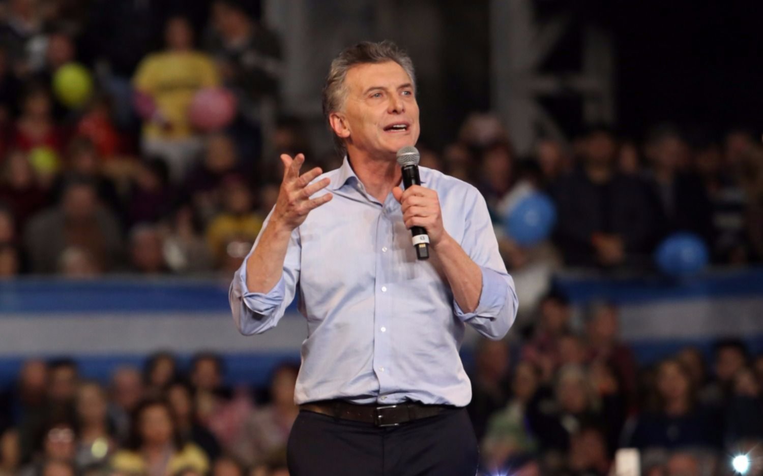 Macri dijo que los comicios son "entre un proyecto de cambio o volver al pasado"