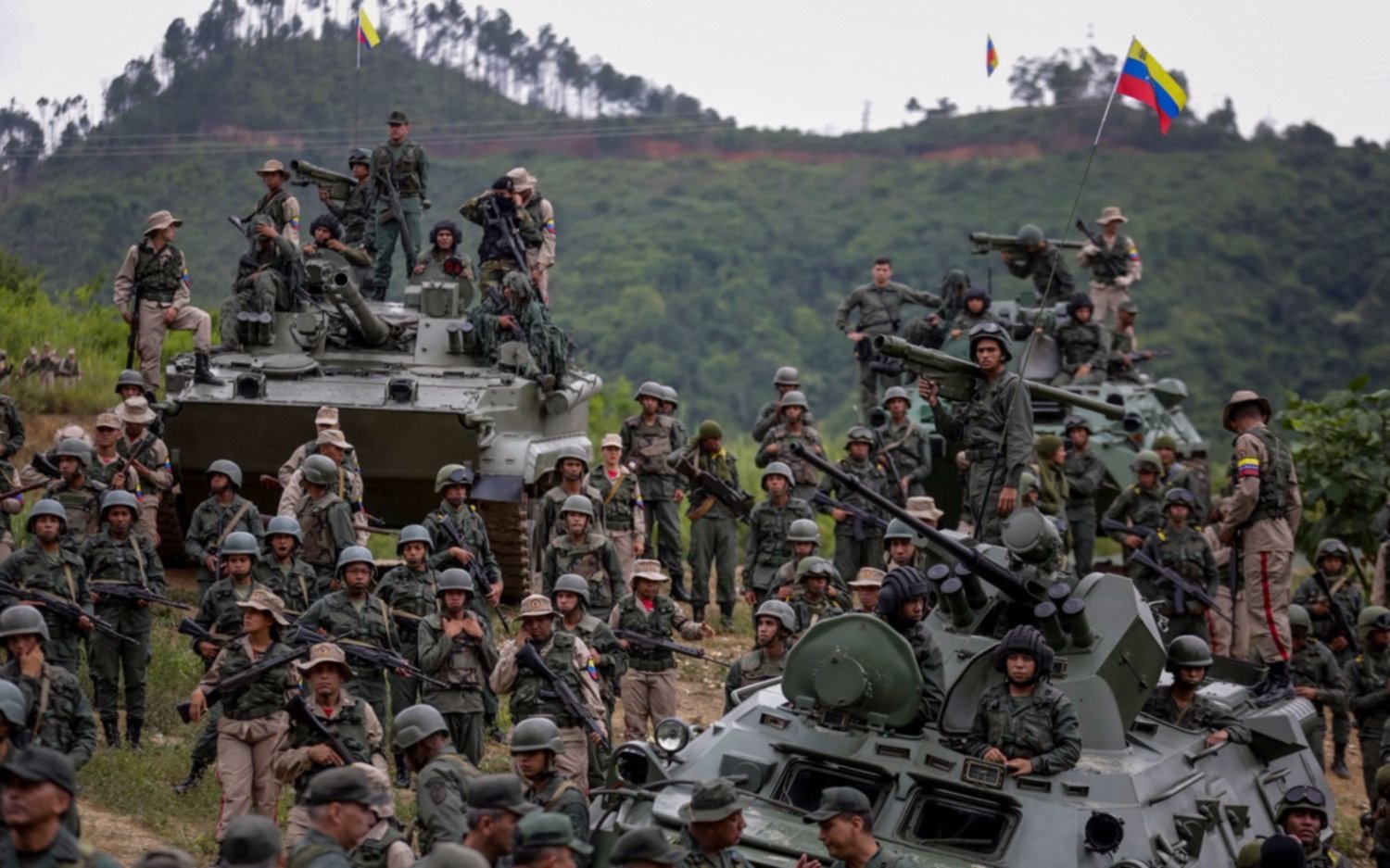 El gobierno de Venezuela llamó a una "gran marcha antiimperialista" en repudio a Trump