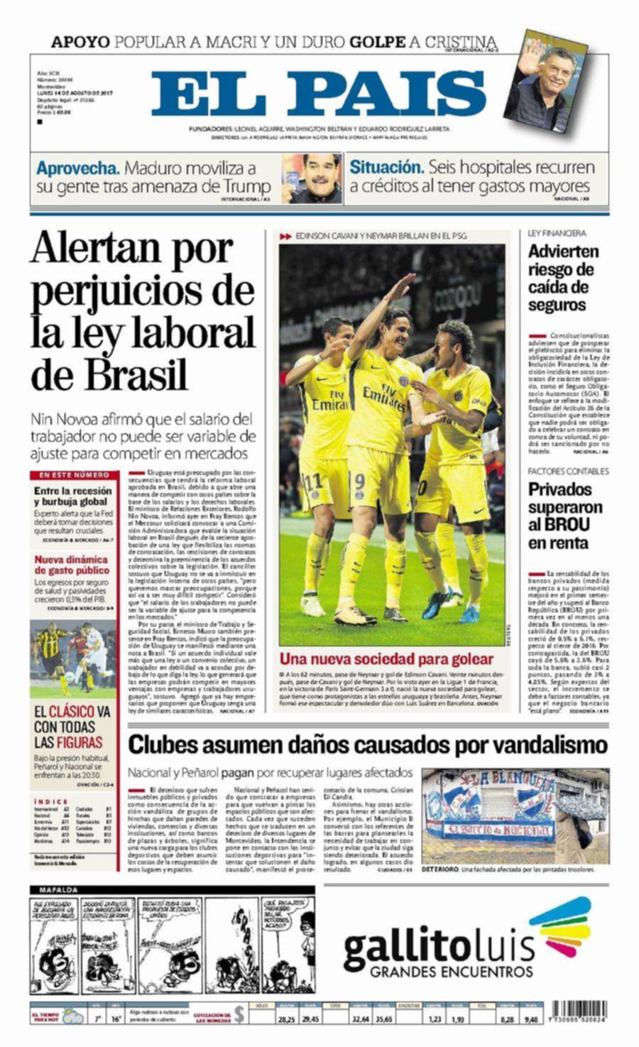 Diarios del mundo destacaron el triunfo de Macri