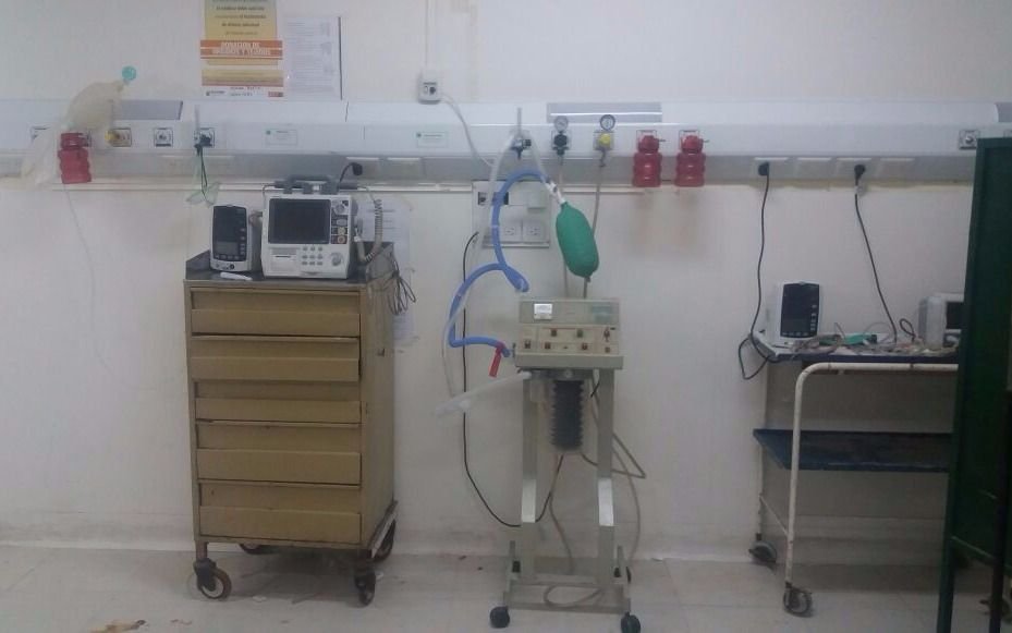 Tras los destrozos arreglan la guardia del Hospital Oller