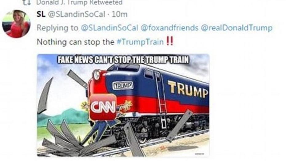 Otra provocación a la cadena CNN