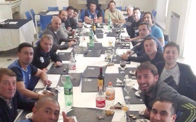 Asado del cuerpo técnico y empleados del club