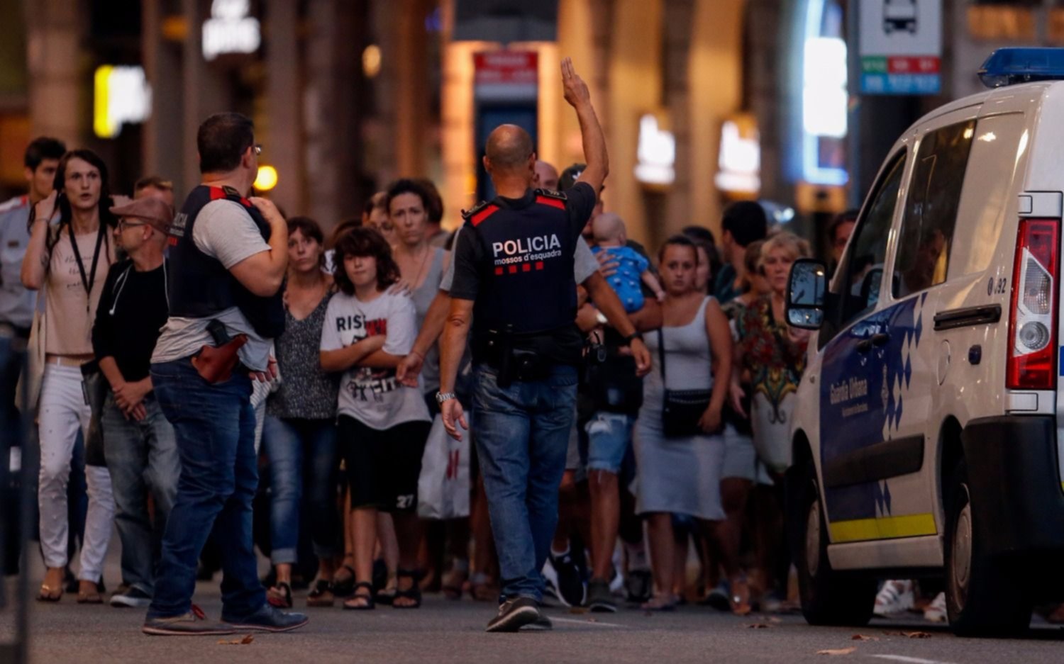 Hay dos argentinos entre los heridos por el atentado en Barcelona