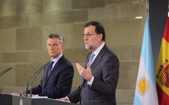 Macri le transmitió a Rajoy la solidaridad del gobierno argentino ante el atentado en Barcelona