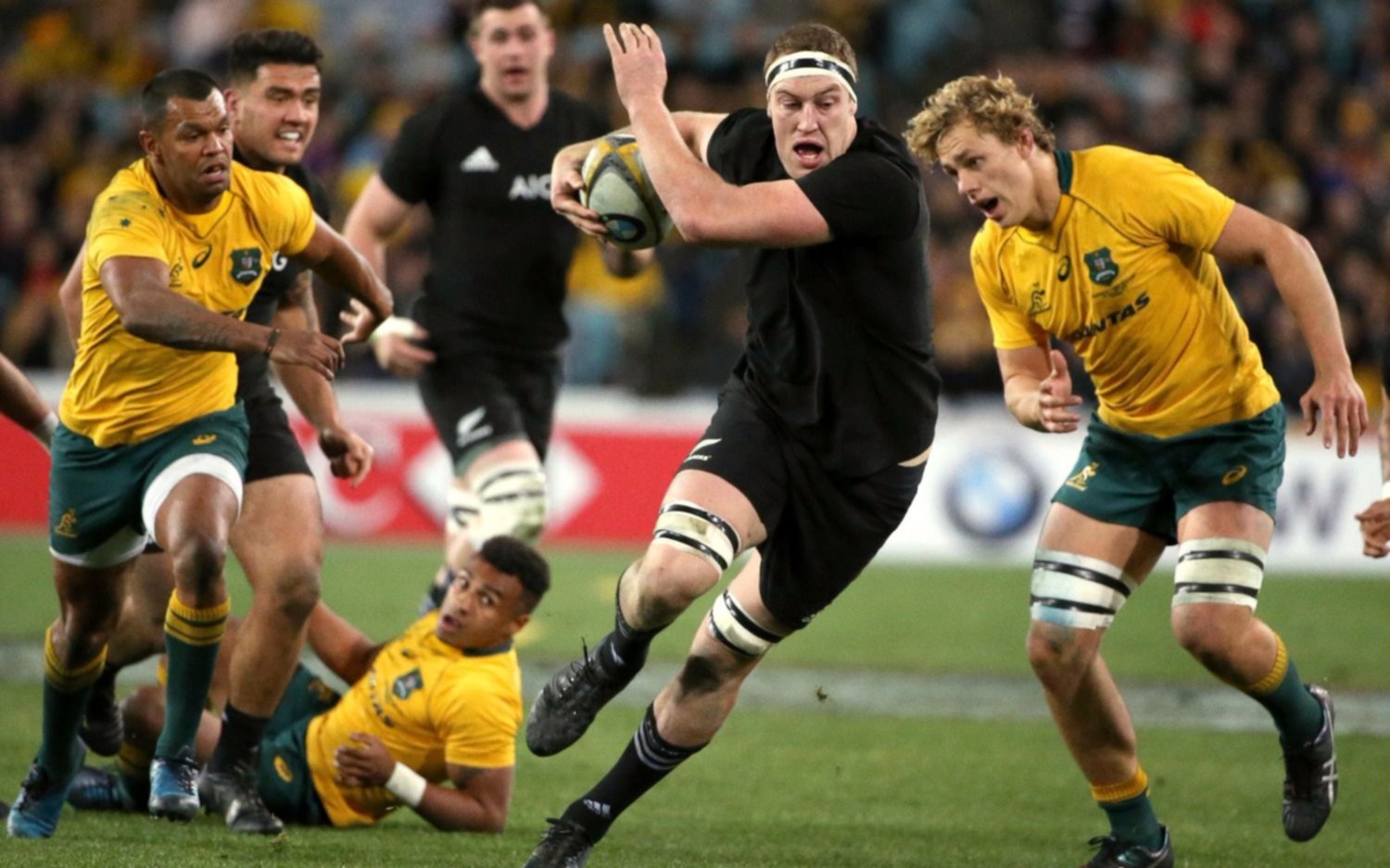 Rugby Championship: los All Blacks vapulearon a Australia