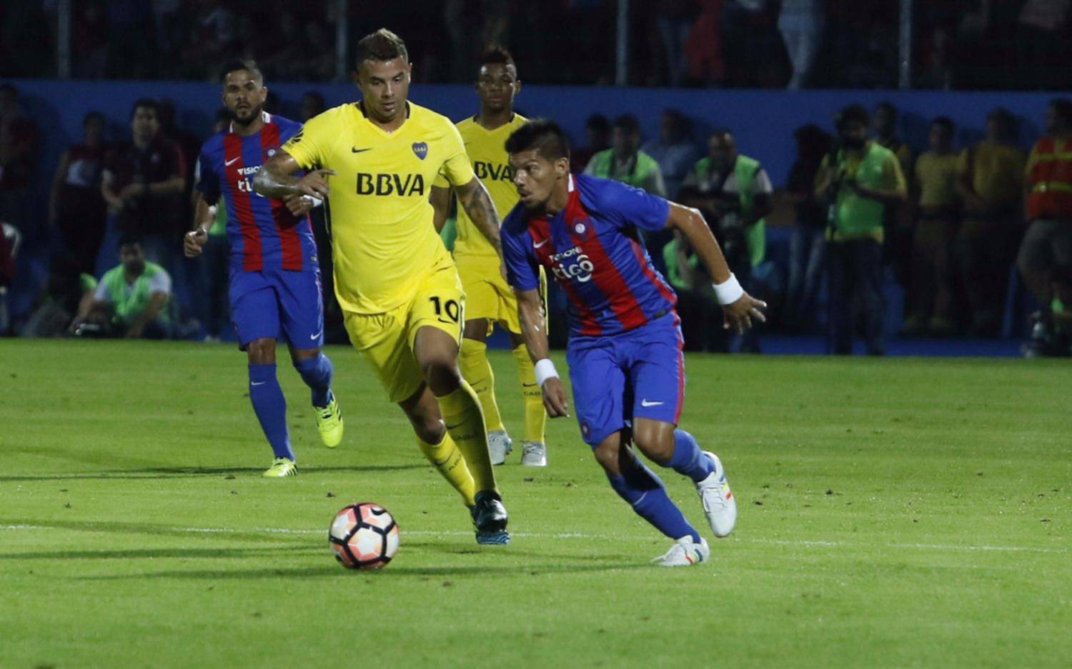 Boca le ganó a Cerro Porteño en Asunción