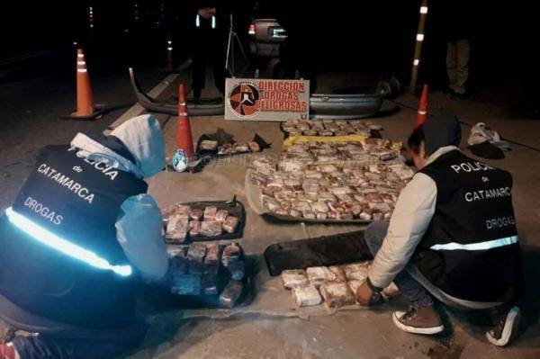 Duro golpe al narcotráfico en Catamarca