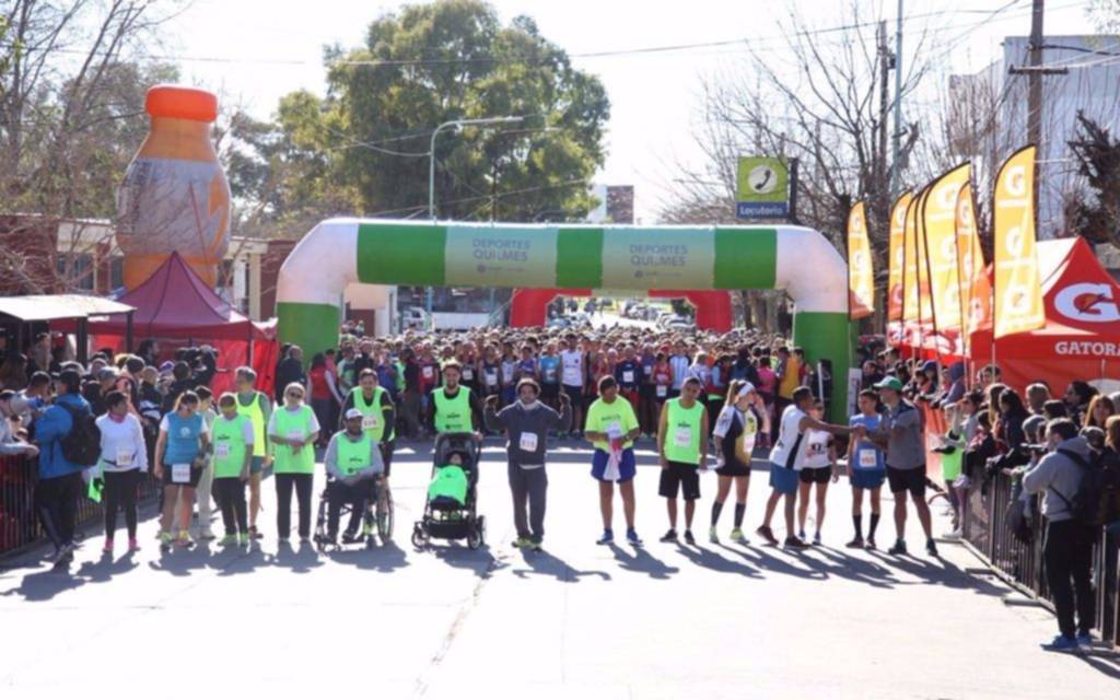Se realizó la maratón quilmeña 